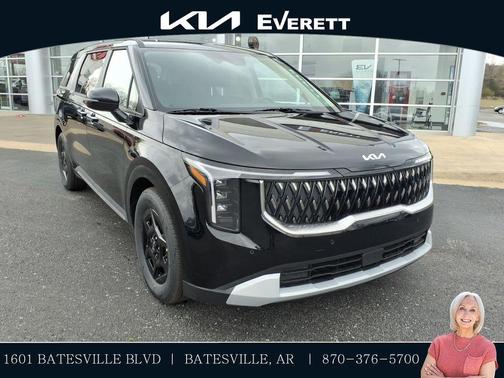 Aurora Black Pearl 2026 Kia Carnival LXS Passenger Van