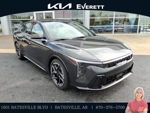 Gray 2026 Kia K4 GT-LINE
