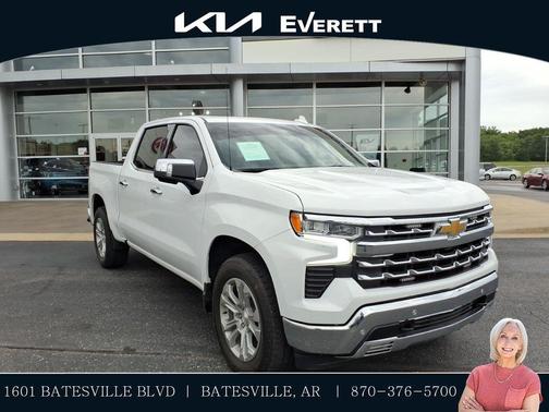 Summit White 2024 Chevrolet Silverado 1500 LTZ