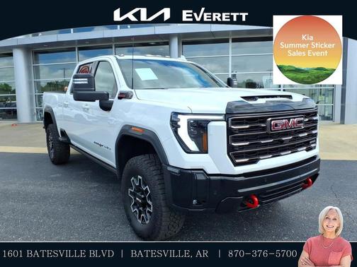 Summit White 2026 GMC Sierra 2500 AT4X