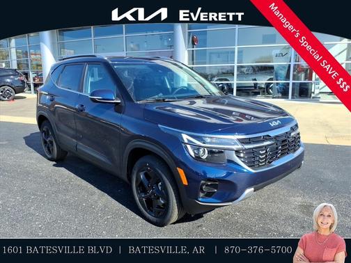 Dark Ocean Blue 2026 Kia Seltos EX SUV