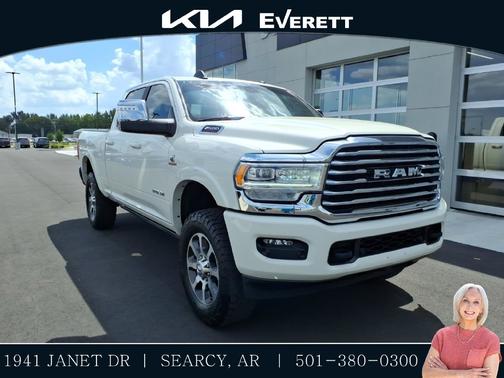 Pearl White 2024 RAM 2500 Longhorn