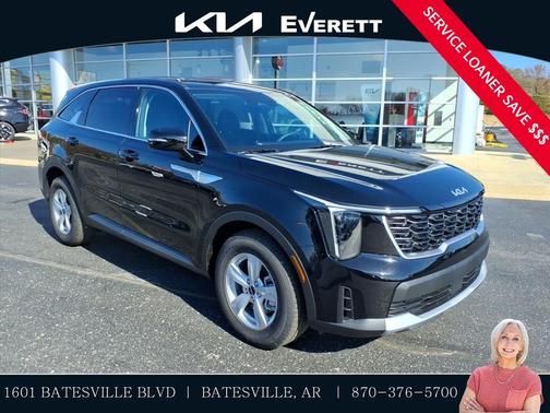 Ebony Black 2026 Kia Sorento LX SUV
