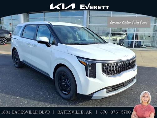 Snow White Pearl 2026 Kia Carnival LXS