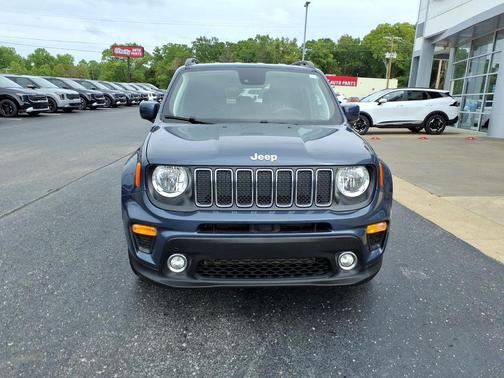 Slate Blue Pearlcoat 2021 Jeep Renegade Latitude