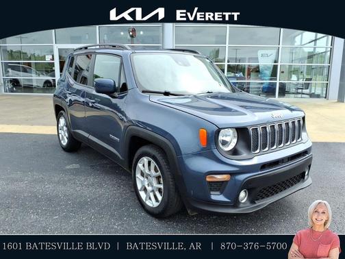 Slate Blue Pearlcoat 2021 Jeep Renegade Latitude