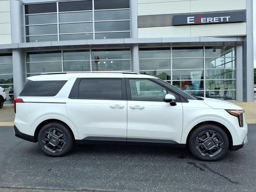 Snow White Pearl 2026 Kia Carnival Hybrid EX