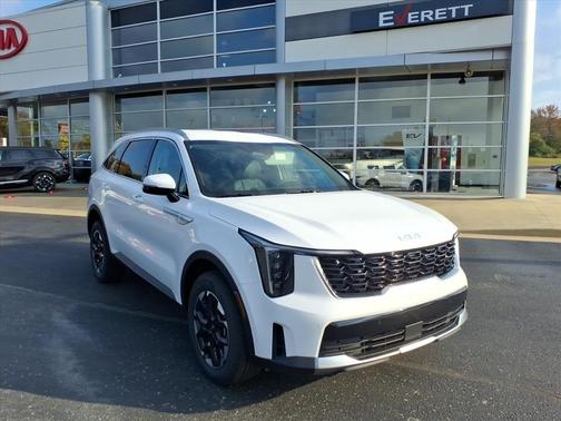 Glacial White Pearl 2026 Kia Sorento S