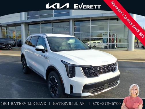 Glacial White Pearl 2026 Kia Sorento S