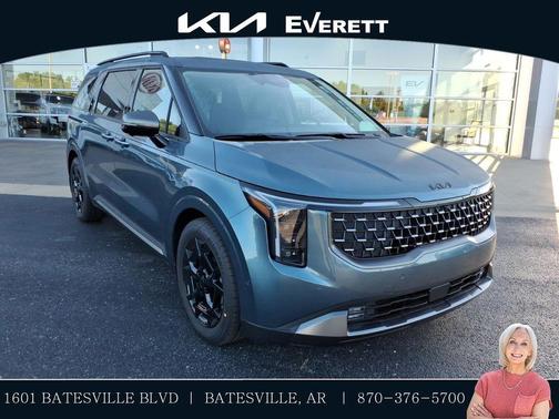 Blue 2026 Kia Carnival SX Prestige