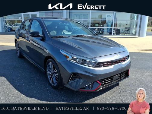 Gravity Gray 2023 Kia Forte GT-Line Sedan