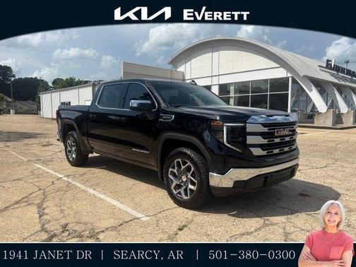 Onyx Black 2025 GMC Sierra 1500 SLE