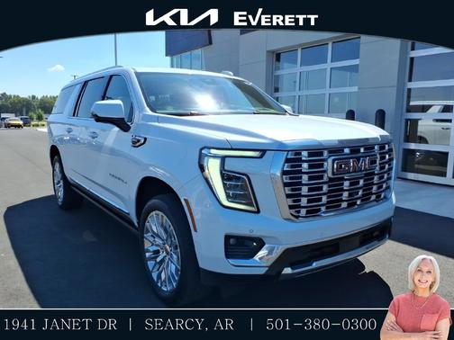 Glacier White Tricoat 2026 GMC Yukon XL Denali