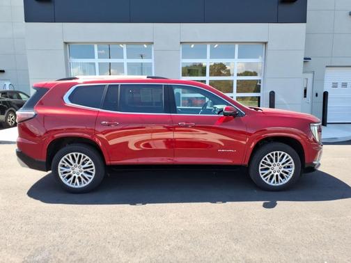 Volcanic Red 2024 GMC Acadia Denali