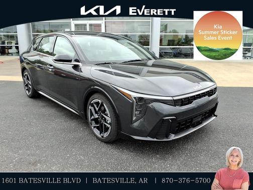 Gray 2026 Kia K4 GT-LINE
