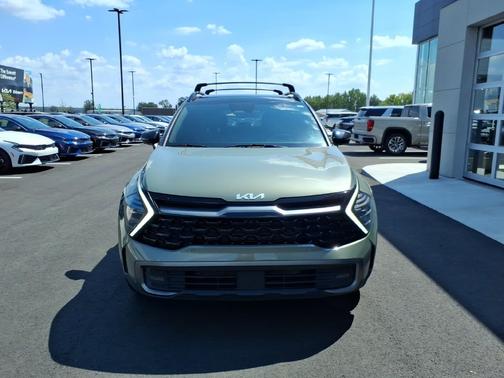 Jungle Green/Ebony Black Roof 2024 Kia Sportage X-Pro Prestige