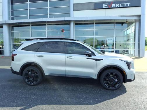 Ivory Silver 2026 Kia Sorento X-Line SX Prestige