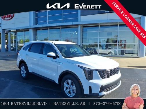 Glacial White Pearl 2026 Kia Sorento LX