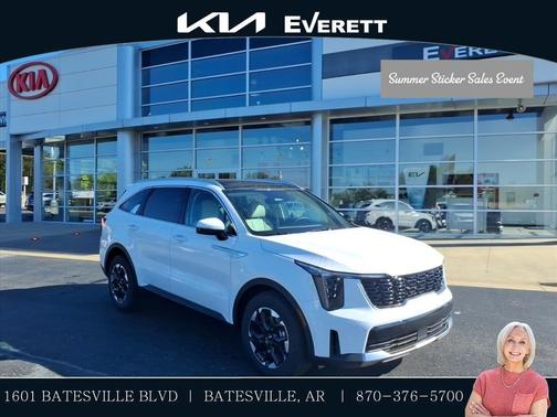 Glacial White Pearl 2026 Kia Sorento S