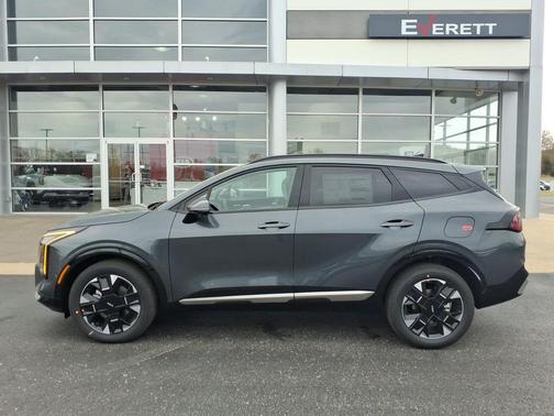 Gray 2026 Kia Sportage Hybrid SX-Prestige