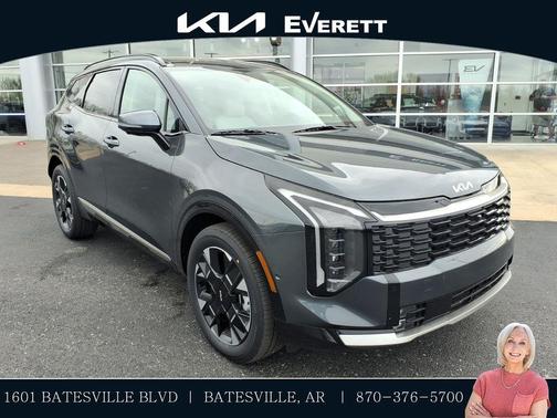 Gray 2026 Kia Sportage Hybrid SX-Prestige