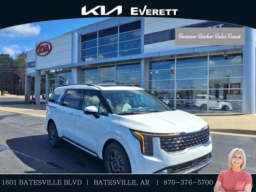 Snow White Pearl 2026 Kia Carnival Hybrid SX