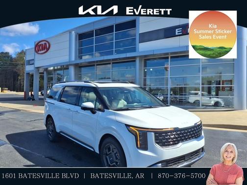 Snow White Pearl 2026 Kia Carnival Hybrid SX