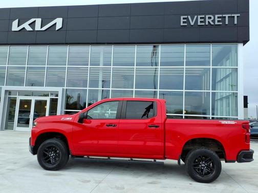 Red 2021 Chevrolet Silverado 1500 LT Trail Boss