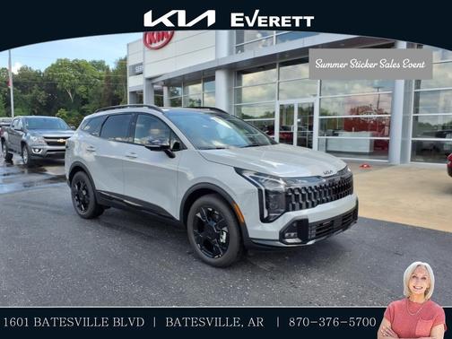 Gray 2026 Kia Sportage X-Line