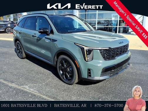 Green 2026 Kia Sorento Plug-In Hybrid X-LINE SX PRESTIGE SUV
