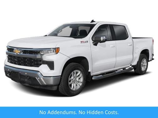 Summit White 2025 Chevrolet Silverado 1500 LTZ