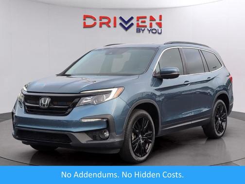 Steel Sapphire Metallic 2022 Honda Pilot Special Edition