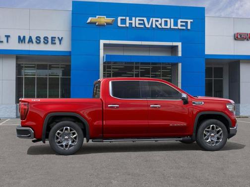 Volcanic Red 2026 GMC Sierra 1500 SLT