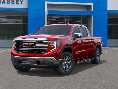 Volcanic Red 2026 GMC Sierra 1500 SLT