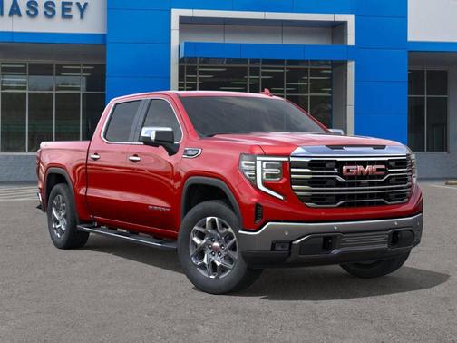 Volcanic Red 2026 GMC Sierra 1500 SLT
