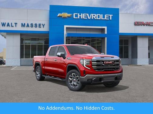 Volcanic Red 2026 GMC Sierra 1500 SLT