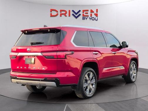 Red 2023 Toyota Sequoia Capstone