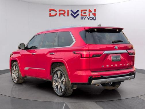 Red 2023 Toyota Sequoia Capstone
