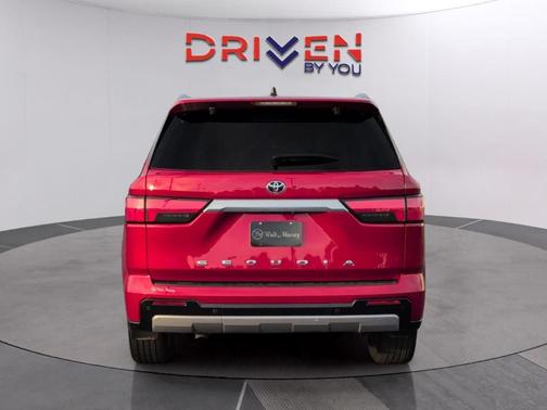 Red 2023 Toyota Sequoia Capstone
