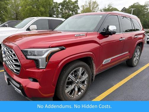 Red 2023 Toyota Sequoia Capstone