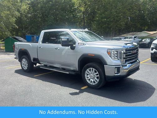 Quicksilver Metallic 2021 GMC Sierra 2500 SLT