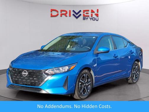 Electric Blue Metallic 2024 Nissan Sentra SV