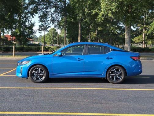 Electric Blue Metallic 2024 Nissan Sentra SV