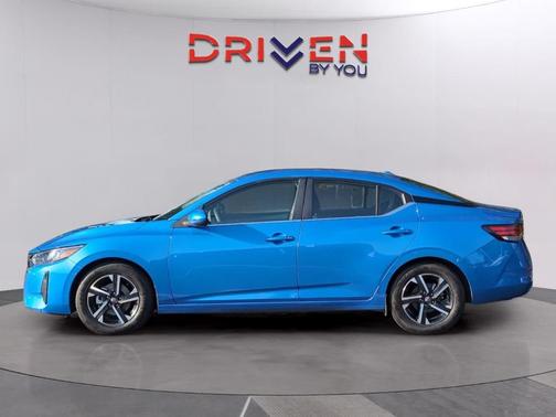 Electric Blue Metallic 2024 Nissan Sentra SV