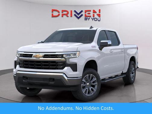 Summit White 2026 Chevrolet Silverado 1500 LT