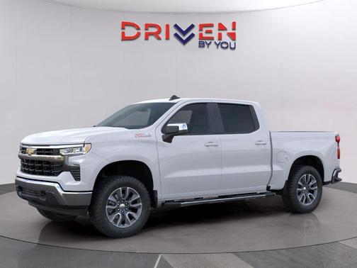 Summit White 2026 Chevrolet Silverado 1500 LT