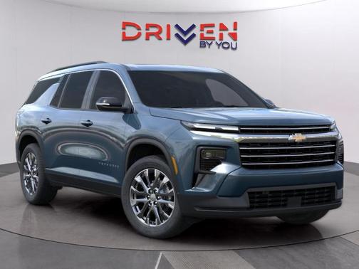 Lakeshore Blue Metallic 2026 Chevrolet Traverse LT