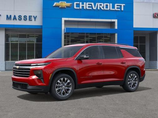 Radiant Red 2026 Chevrolet Traverse LT