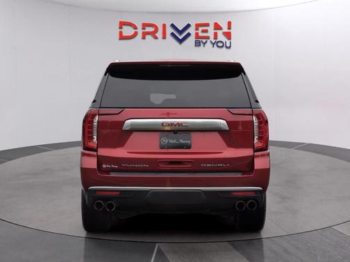 Volcanic Red 2024 GMC Yukon Denali