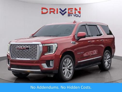 Volcanic Red 2024 GMC Yukon Denali